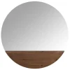 Kirkland's Home Frameless Stained Wood Accent Wall Mirror- Decorative Mirrors