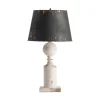 Kirkland's Home Fran Farmhouse Metal Shade Table Lamp- Table Lamps