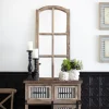 Kirkland's Home French Farmhouse Wooden Decorative Mirror- Decorative Mirrors