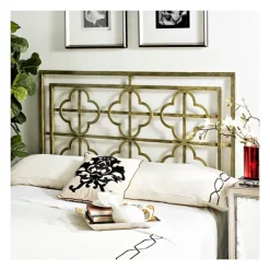 Kirkland's Home French Metallic Queen Headboard- Beds & Headboards