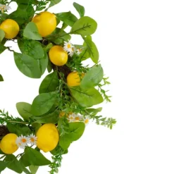 Kirkland's Home Fresh Daisies And Lemons Wreath- Wreaths