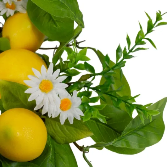 Kirkland's Home Fresh Daisies And Lemons Wreath- Wreaths