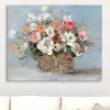 Kirkland's Home Fresh Flower Market Canvas Art Print- Canvas Art