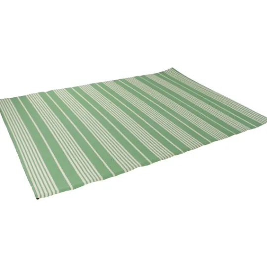 Kirkland's Home Fresh Green Stripes Outdoor Area Rug, 4X6- Outdoor Rugs