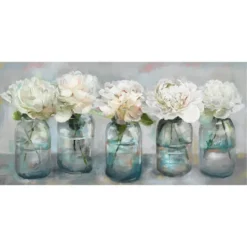 Kirkland's Home Fresh Picked Peonies Canvas Art Print- Canvas Art