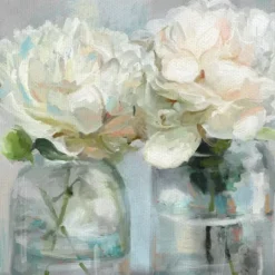 Kirkland's Home Fresh Picked Peonies Canvas Art Print- Canvas Art