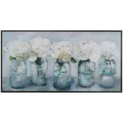 Kirkland's Home Fresh Picked Peonies Framed Art Print- Framed Art
