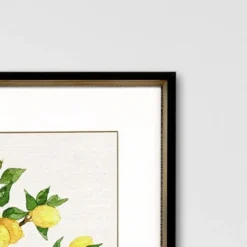 Kirkland's Home Fruit Topiary Giclee Black Framed Prints, Set Of 2- Framed Art