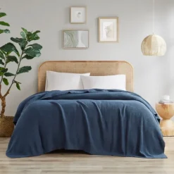 Kirkland's Home Full/Queen Rylan Knit Blanket- Blankets & Throws