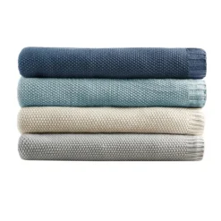 Kirkland's Home Full/Queen Rylan Knit Blanket- Blankets & Throws