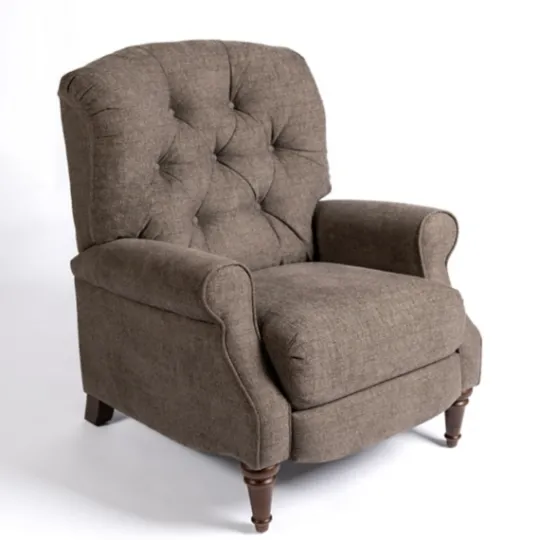 Kirkland's Home Gabor Ash Tufted Upholstered Recliner- Accent Chairs