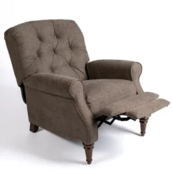 Kirkland's Home Gabor Ash Tufted Upholstered Recliner- Accent Chairs