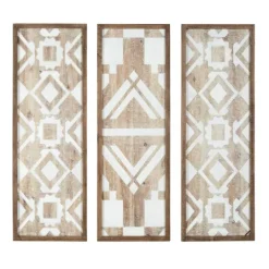 Kirkland's Home Gail Wooden Plaques, Set Of 3- Wall Plaques
