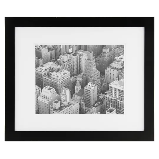 Kirkland's Home Gallery Black Matted Picture Frame, 16X20- Picture Frames
