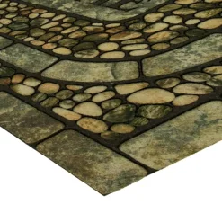 Kirkland's Home Garden Pebble Welcome Doormat- Doormats