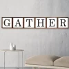 Kirkland's Home Gather Family Reversible Wood Box- Wall Quotes & Signs