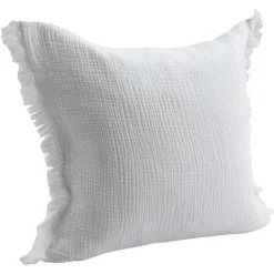 Kirkland's Home Gauze Organic Fringe Throw Pillow- Pillows