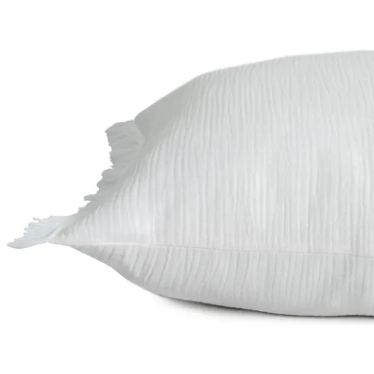 Kirkland's Home Gauze Organic Fringe Throw Pillow- Pillows