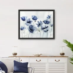 Kirkland's Home Gentian Awakening Framed Canvas Art Print- Framed Art