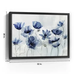 Kirkland's Home Gentian Awakening Framed Canvas Art Print- Framed Art