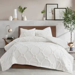Kirkland's Home Geometric California King 3-Pc Comforter Set- Comforters