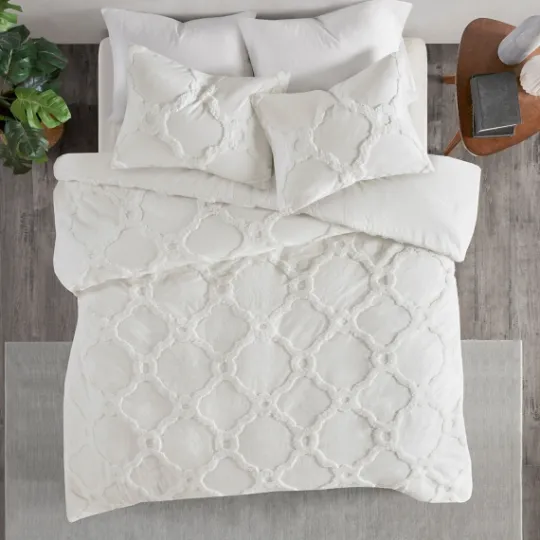 Kirkland's Home Geometric California King 3-Pc Comforter Set- Comforters