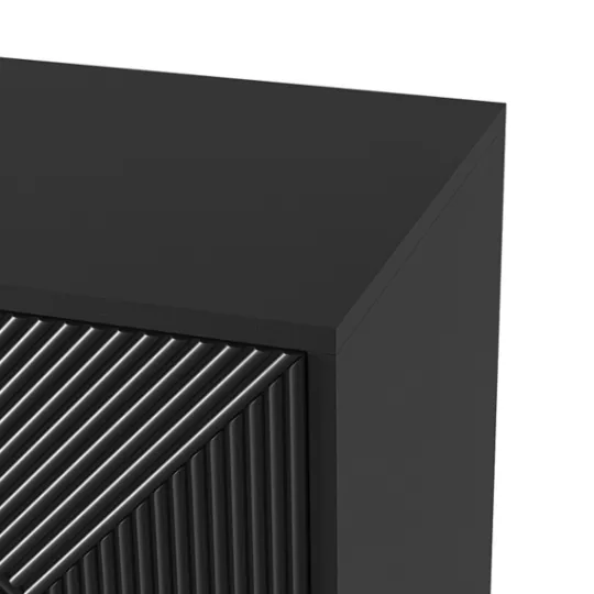 Kirkland's Home Geometric Gold Handle Cabinet- Cabinets & Sideboards