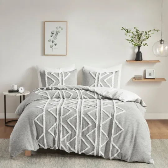 Kirkland's Home Geometric 3-Pc. California King Comforter Set- Comforters