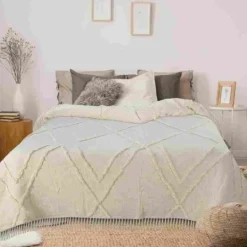 Kirkland's Home Geometric Queen Coverlet- Bedspreads & Coverlets