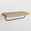 Kirkland's Home Geometric Wood And Metal Shelf- Shelves