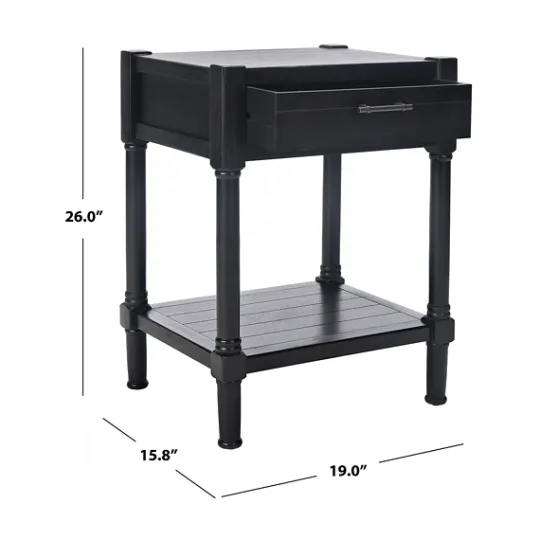 Kirkland's Home Geometrical Industrial Pull Accent Table- Accent & End Tables