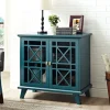 Kirkland's Home Georgia Fretwork 2-Door Accent Cabinet- Cabinets & Sideboards
