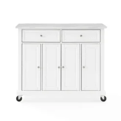 Kirkland's Home Gia All Marble Kitchen Island- Kitchen Islands & Bar Carts