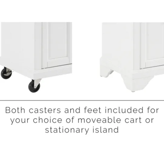 Kirkland's Home Gia All Marble Kitchen Island- Kitchen Islands & Bar Carts