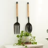 Kirkland's Home Giant 2-Pc. Spoon And Fork Wall Sculptures- Wall Plaques