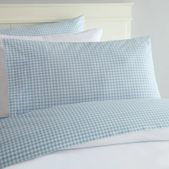 Kirkland's Home Gingham Full 3-Pc. Sheet Set- Bed Sheets