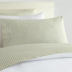 Kirkland's Home Gingham King 3-Pc. Sheet Set- Bed Sheets