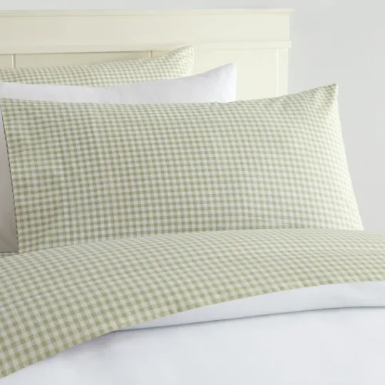 Kirkland's Home Gingham 4-Pc. Queen Sheet Set- Bed Sheets