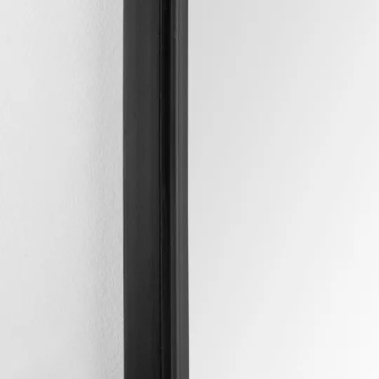 Kirkland's Home Giovanna Black Metal Pointed Arch Wall Mirror- Decorative Mirrors