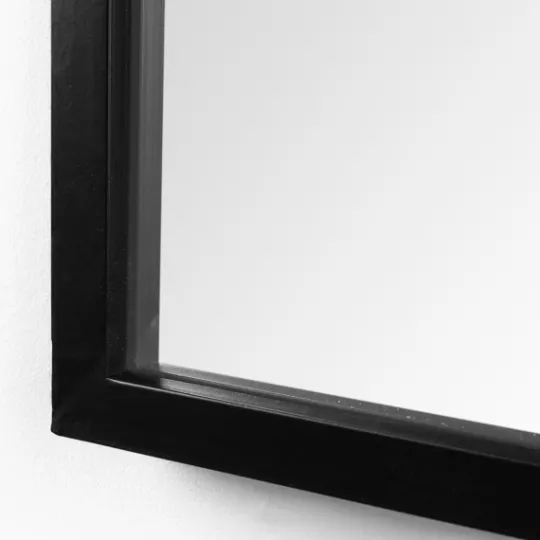 Kirkland's Home Giovanna Black Metal Pointed Arch Wall Mirror- Decorative Mirrors