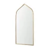 Kirkland's Home Giovanna Gold Metal Frame Ogee Arch Wall Mirror- Decorative Mirrors