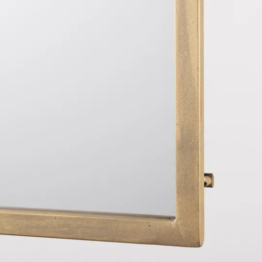 Kirkland's Home Giovanna Gold Metal Frame Ogee Arch Wall Mirror- Decorative Mirrors