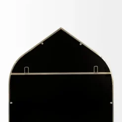 Kirkland's Home Giovanna Gold Metal Frame Ogee Arch Wall Mirror- Decorative Mirrors