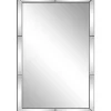 Kirkland's Home Glass Divvy Rectangular Beveled Mirror- Decorative Mirrors