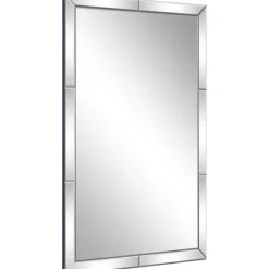 Kirkland's Home Glass Divvy Rectangular Beveled Mirror- Decorative Mirrors