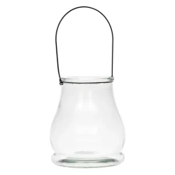 Kirkland's Home Glass Lantern, 10.5 In.- Lanterns