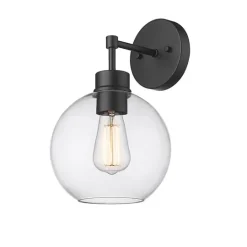 Kirkland's Home Glass Orb Outdoor Sconce Light- Outdoor Lighting