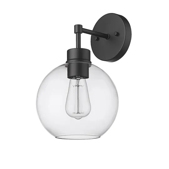 Kirkland's Home Glass Orb Outdoor Sconce Light- Outdoor Lighting