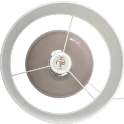 Kirkland's Home Glass Short Oval Table Lamp- Table Lamps