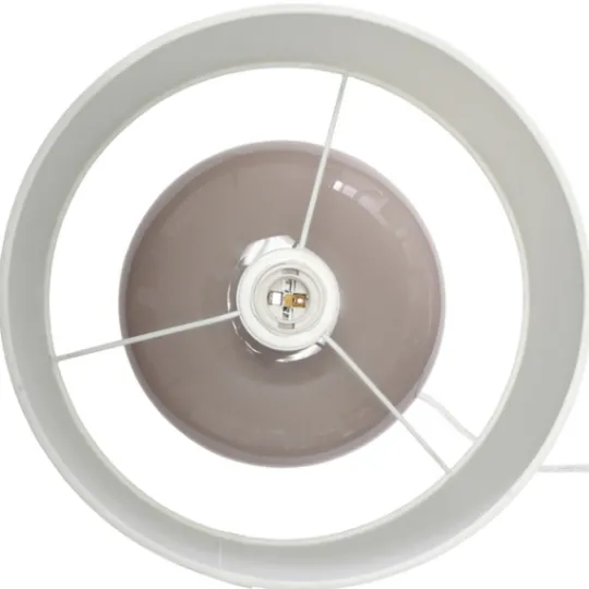 Kirkland's Home Glass Short Oval Table Lamp- Table Lamps